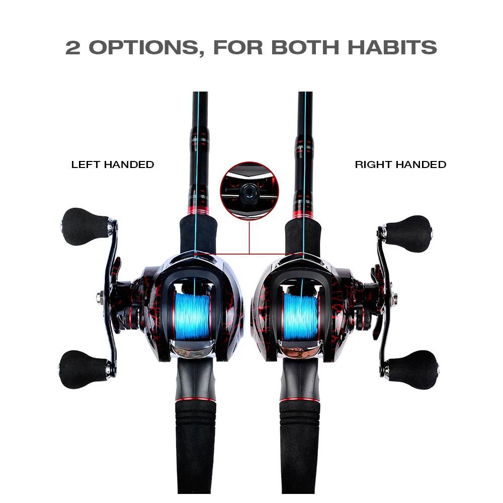 Ultralight Fishing Baitcasting Reel 18+1BB 7.1:1 Gear Ratio Left Right Hand | eBay Ultralight Fishing Baitcasting Reel 18+1BB 7.1:1 Gear Ratio Left Right Hand | eBay