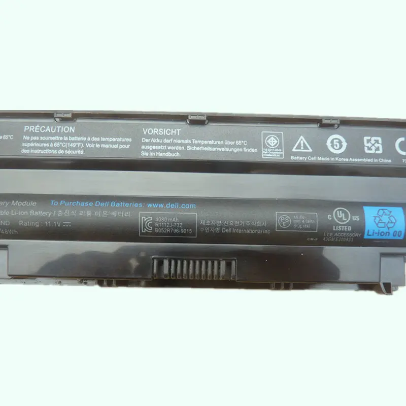 Ноутбук Замена литий-ионного Батарея для DELL Inspiron N4010 N3010 N3110 N4050 N4110 N5010 N5010D N5110 N7010 N7110