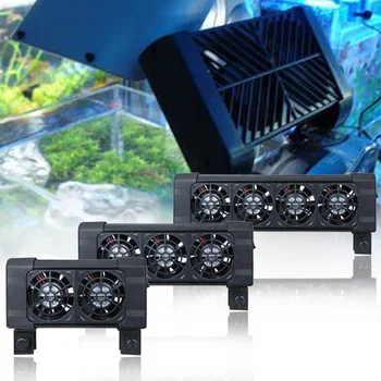 

Temperature Control Chiller Supplies Saving Power Durable Mini Cold Wind Clip On Fish Tank Aquarium Cooling Fan 2 3 4 Heads