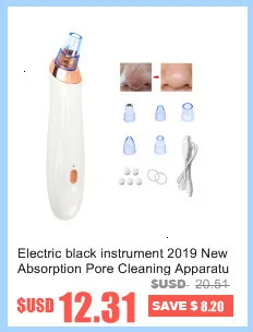 Электрический прибор для удаления черных точек, для удаления пор, для лица, носа, вакуумные инструменты для глубокой очистки черных точек, пароварка для спа, увлажняющий уход за кожей