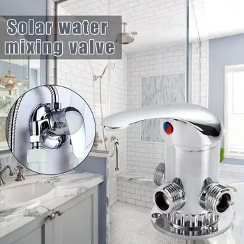 

2in 3 Way Bathroom Angle Valve for Shower Head Water Separator Shower Dive Solar water mixing valve