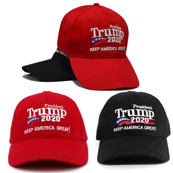

2020 Donald Trump Baseball Caps Unisex Men Women Casual Adjustable Mesh Cap Keep Make America Great embroidered baseball hat