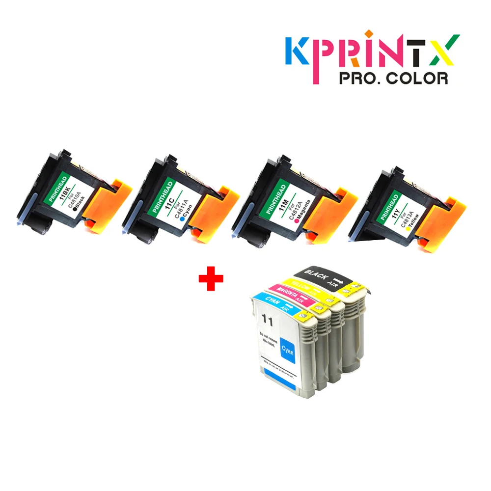 Совместимость для hp11 10 печатающие головки катридж детей 11 100 500 1000 1100 1200 2200 2280 2300 2600