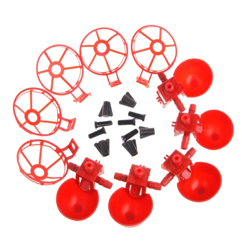 5 Pack Poultry Water Drinking Cups- Chicken Hen Automatic Plastic Drinker J6PD Wholesale dropshipping