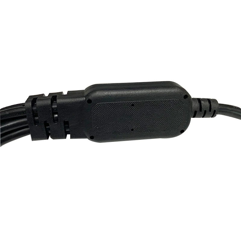 10 шт. 1,5 м C14-6* C13 IEC320 C14 штекер для 6* IEC320 C13 Женский удлинитель питания шнур 3*0,75 мм квадратный PDU шасси UPS