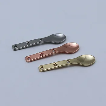 

3pcs/lot 6cm Mini Cosmetic Spatula Metal Lotion Jar Spoon Scoop Makeup Mask Cream Spoon for Make Up Face Accessories