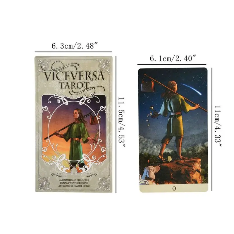 78 шт. набор Таро вечерние карты Oracle Deck Family настольная игра игрушка Прямая