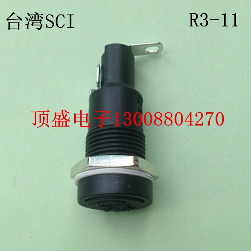Держатель предохранителя R3-11 5*20 10 шт. импорт из Тайваня сертифицирован UL материал