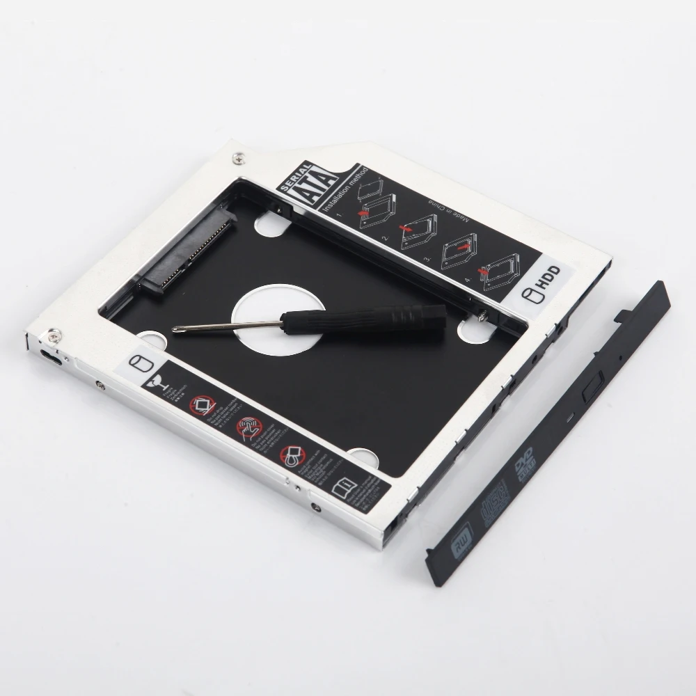 Адаптер жесткого диска 9 5 мм для DELL Vostro 2521 3300 3340 3350 3360 3568 3578 GU90N DVD | Компьютеры и