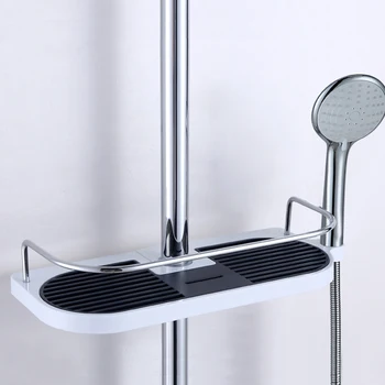 

Shower Storage Rack Stainless Steel Bathroom Storage Rack For Shampoo Soap Shower Storage Rack Holder Organizer Storage Rack