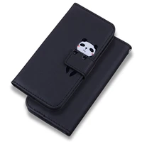 Piękny zwierząt klapki skórzane etui na telefony dla Xiaomi POCO X3 NFC Redmi uwaga 9 9S 9A 9C 7 8 8T 7A 8A M3 10 9T Pro posiadacz karty pokrywa 6