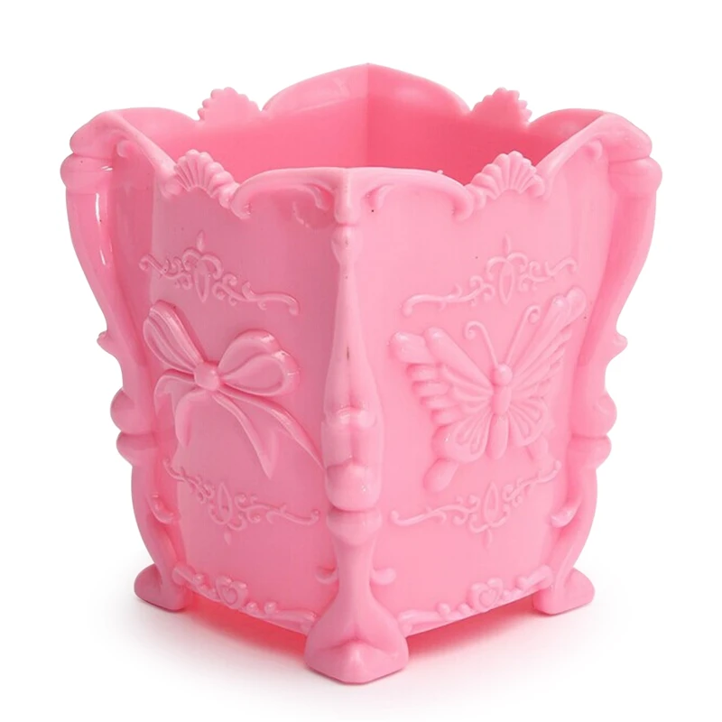

box of makeup makeup storage cosmetics Organizer of Multi-cosmetics pink butterfly shape