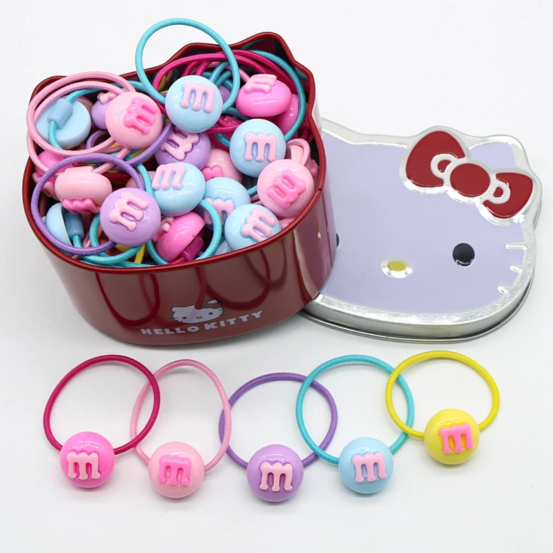 Милые детские аксессуары для волос hello kitty, набор повязок на голову, заколки для волос, повязка на голову, ожерелье, браслет, ювелирный набор, подарок на день рождения для девочек