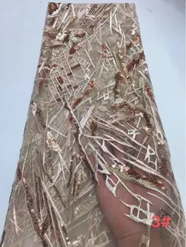 

nice looking feather embroidery tulle mesh lace fabric Sophia-10.4705 with good quality for party dress