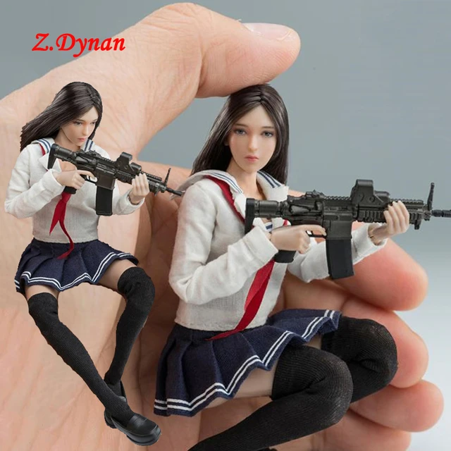 Vcf 3001 1 12制服女性狙撃ヤシ宝シリーズキャンパス銃女の子ミニ6 兵士アクションフィギュアモデルドールのおもちゃ Aliexpress Mobile