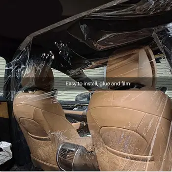 

PVC Car film Taxi Safe Car Bulkhead Partition Divider Film Hihg Quality Useful