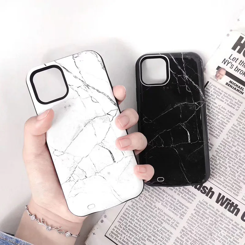 Чехол power для iphone 11pro 11 pro max 6000 мАч зарядное устройство зарядка белый розовый