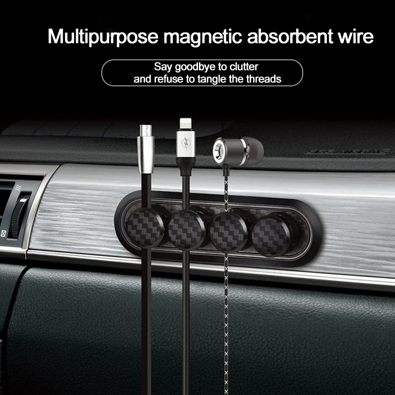 

Cable Organizer for Mouse Headphone Wire Organizer Silicone USB Cable Winder Desktop Tidy Management Clips Cable Holder