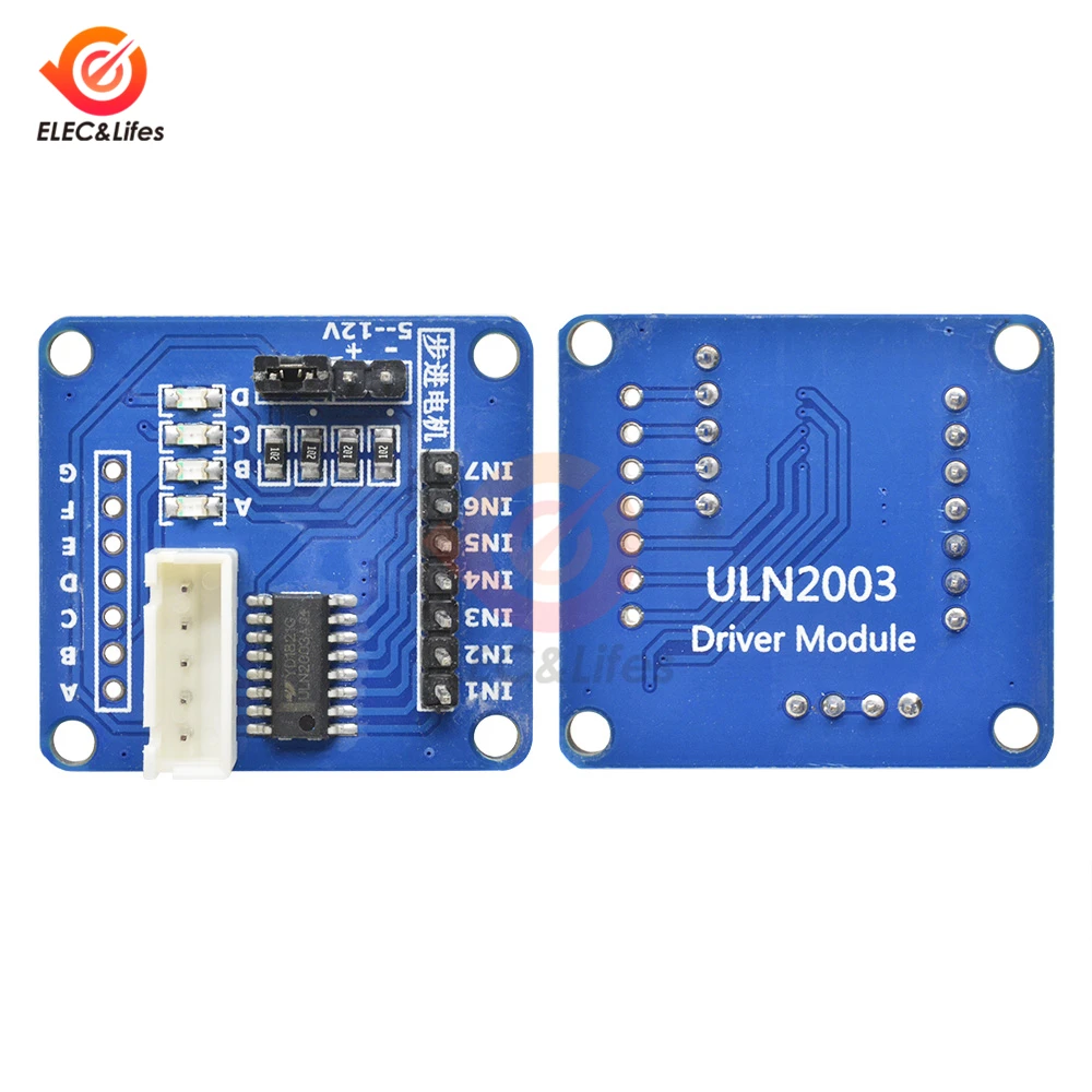 ULN2003 плата драйвера шагового двигателя Модуль DC 5-12V для Arduino AVR SMD