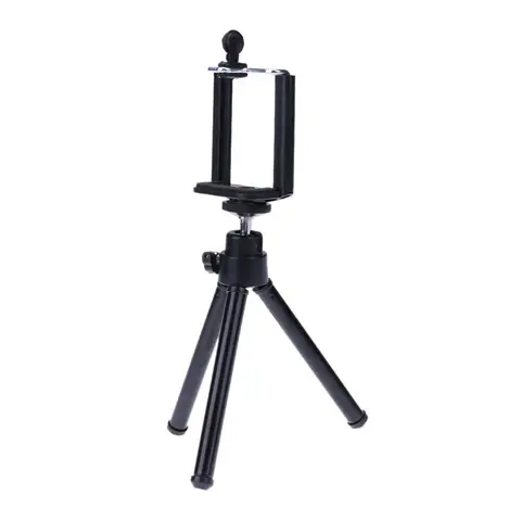 Phone Tripod Universal Phone Clip Bracket Holder Camera Tripod Selfie Stick Monopod Stand for Smartphone Accessories