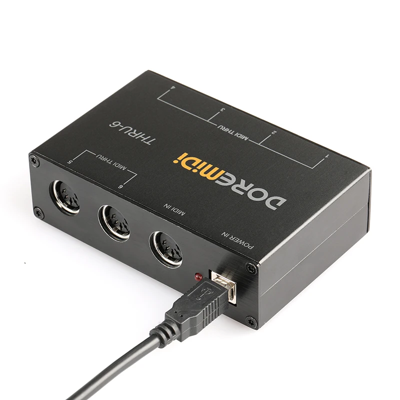 DOREMiDi THRU-6 MIDI THRU 6 Thru Box Controller