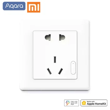 

Original Xiaomi Smart home Aqara Smart Light Control ZiGBee Wall Switch Socket Plug Via Smartphone Xiaomi APP Wireless Remote