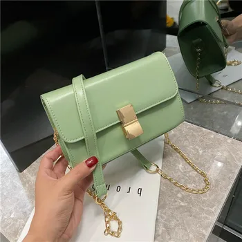 

Summer Bag Women's 2020 New Style Fashion Korean-style Simple Versatile Hipster Fashion GIRL'S Shoulder Square Sling Bag