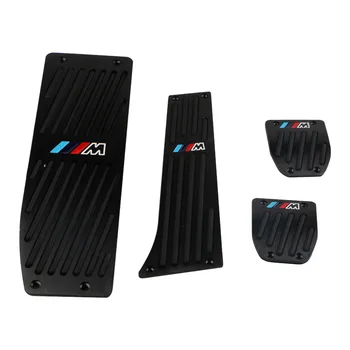 

1set Non-Drilling Brake Accelerator Pedal Plate Pad For BMW M 1 3 4 5 6 7 E Z X M3 M5 M6 E39 E46 E30 E28 E91 E92 Car accessories