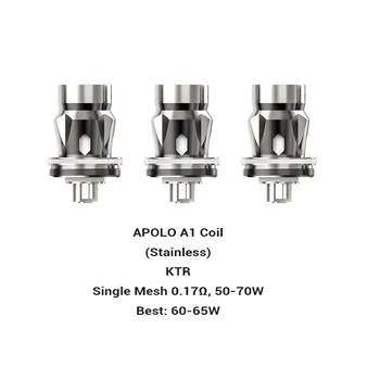 

3pcs/Lot Coil Head compatible with Vaptio Apolo Tank/X-hubble Apolo KIT Atomizer Vaporizer Vape Cores