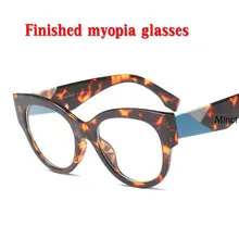 M2019 новые готовые очки для близорукости для женщин и мужчин ясная Мода Кот близорукая близорукость с диоптрий-1.0to-4,0 FML