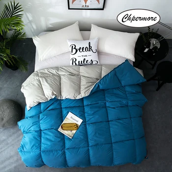 

Chpermore Hotel Quilt 100% White Goose/Duck Down Quilt Duvets Thickening Winter Comforter 100% Cotton Cover King Queen Twin Size