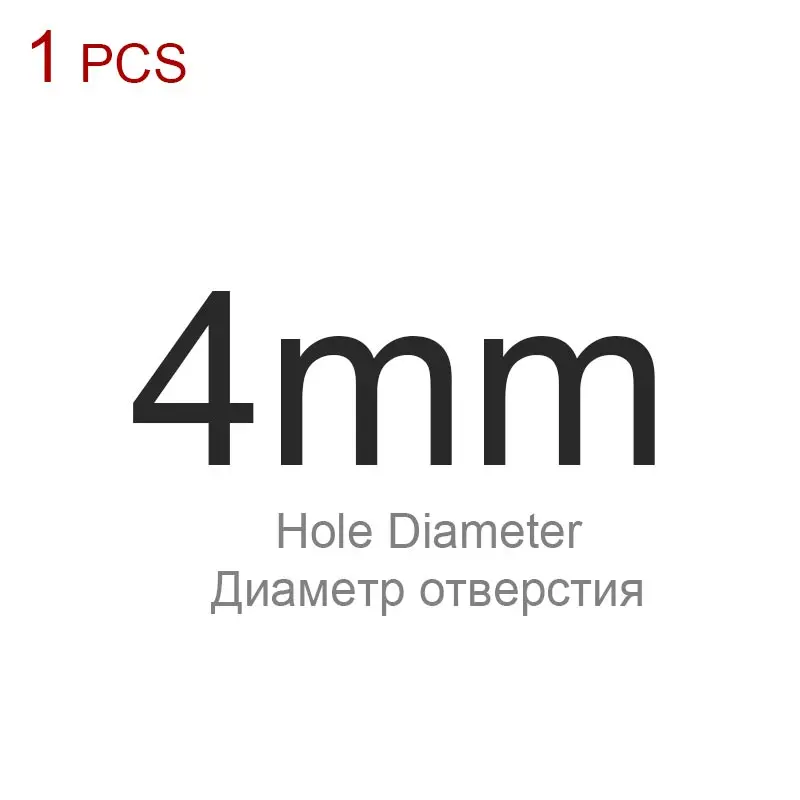 4mm 1pcs 1-40 мм Размер Кожа ремесло дырокол инструмент, DIY кожевенное ремесло Дырокол Толстая сталь ремесленный круглый пояс бумага одежда из полотна Пробивка - Цвет: 4mm 1pcs
