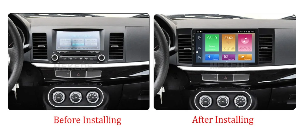 4G+ 64G 1" 2.5D ips экран 2din Android 10 автомобильный dvd-плеер для Mitsubishi Lancer 2008 2009 2010- радио gps навигация wifi