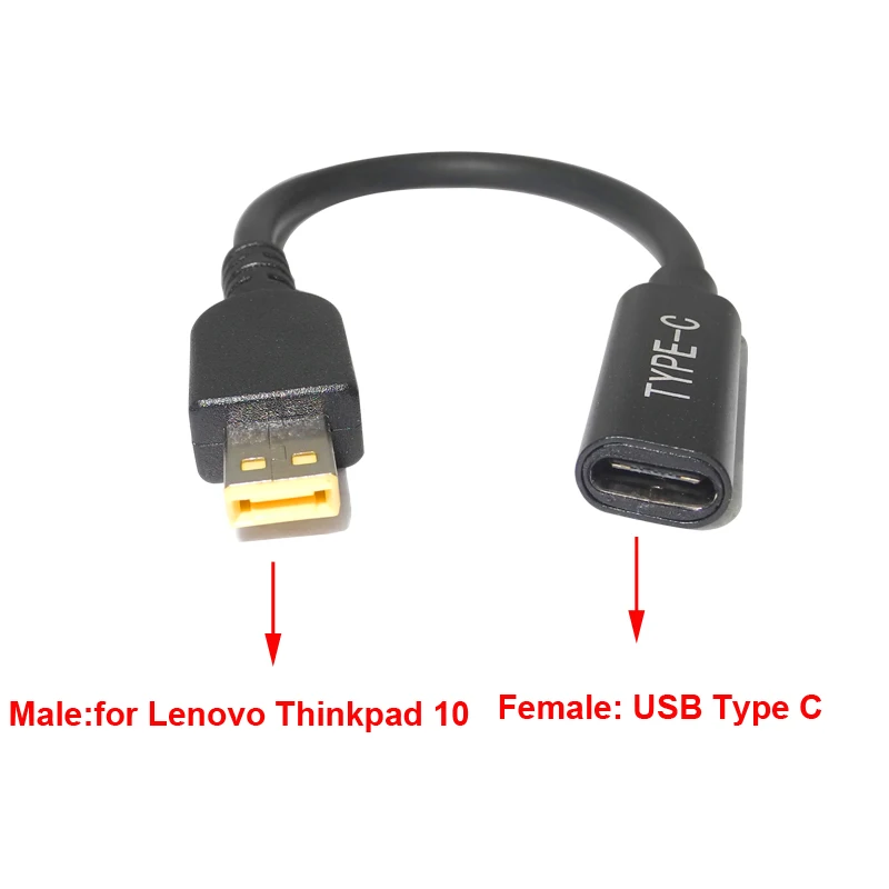 Laptop cabo adaptador de alimentação, usb tipo