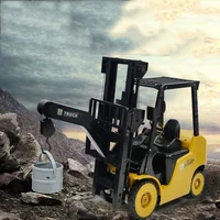 11-Way Remote Control Forklift 1:8 Simulation Forklift Rechargeable Light Music Crane Engineering Crane Truck Children's Toys 2