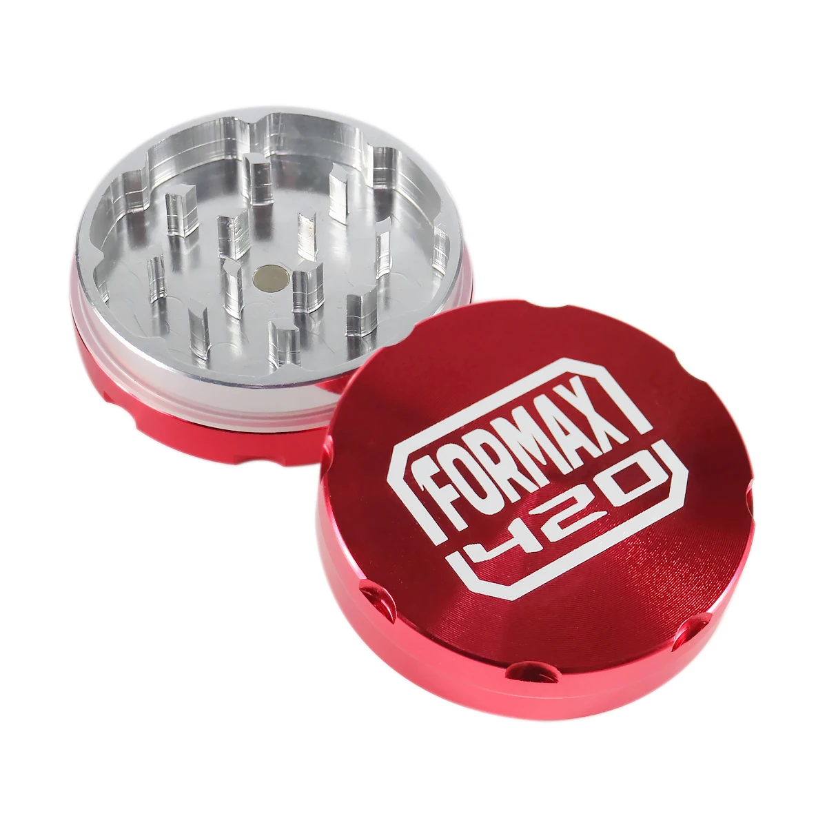 Formax420 Новинка 55 мм 2 части CNC алюминиевая травяная мельница 5 цветов в наличии|herb