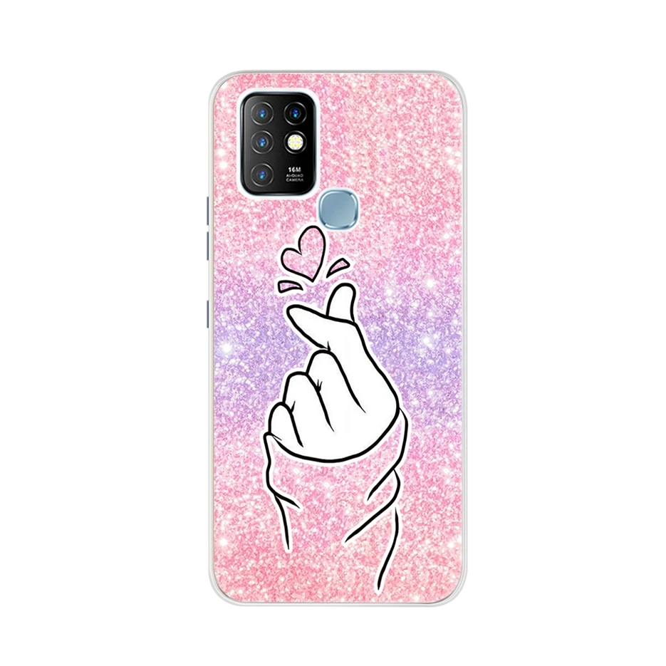 Soft Silicone Phone Back Cover for Infinix Hot 10 Series