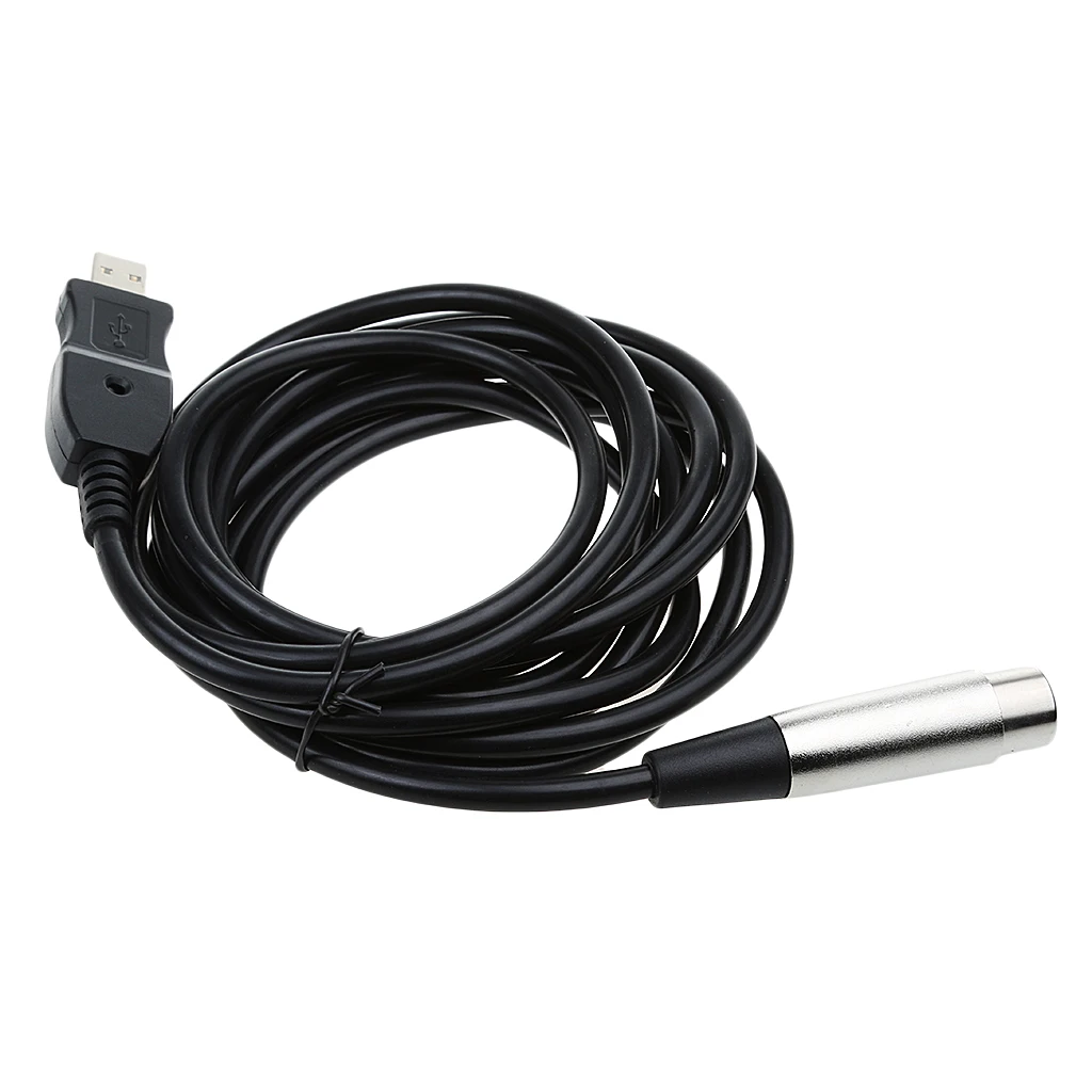 USB XLR для женщин Usb разъемы микрофон usb-микрофон кабель связи
