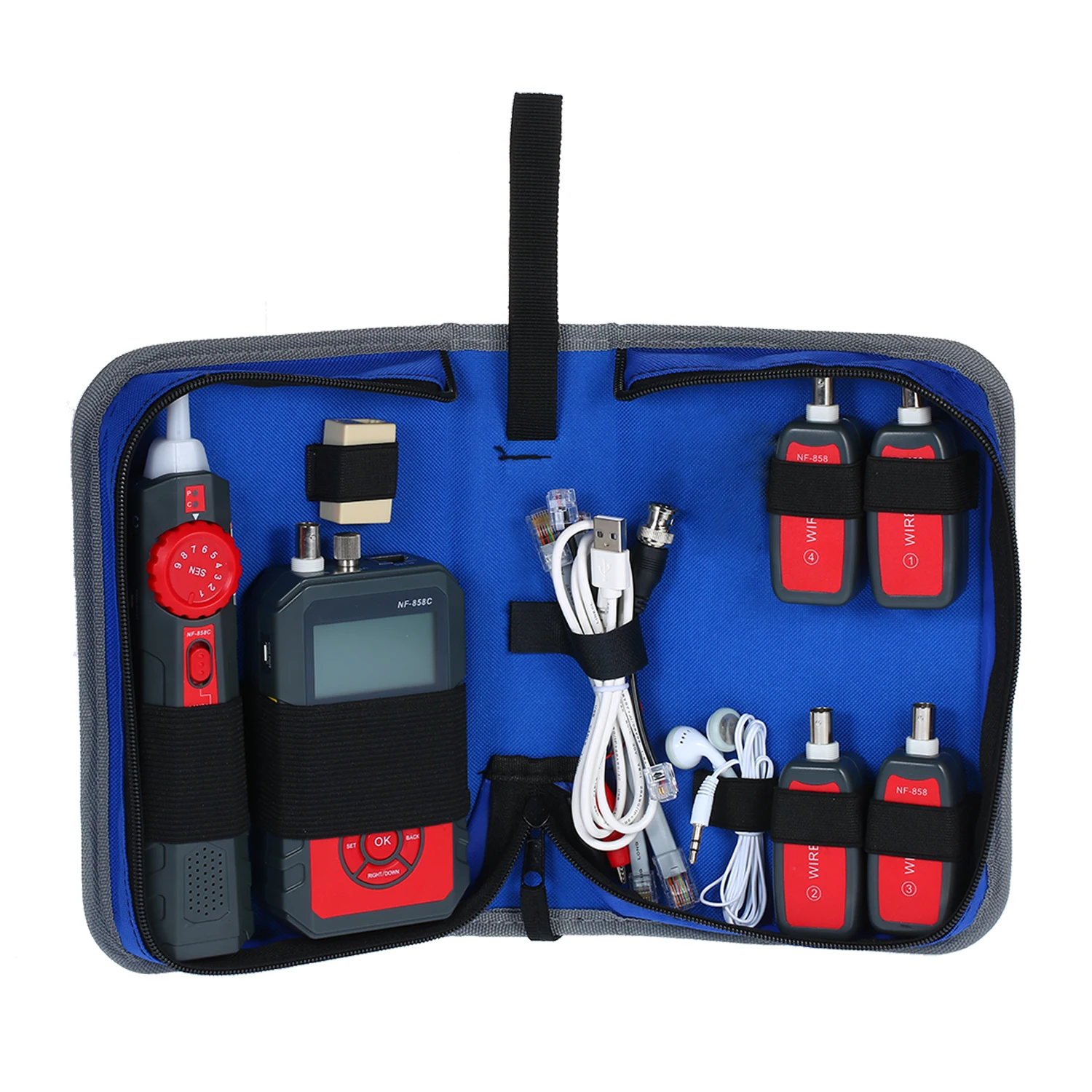 

Telephone Wire Tracker Electrical Line Finding Testing Cable Tester Detector Wire Measuring Instrument for Network Maintenance