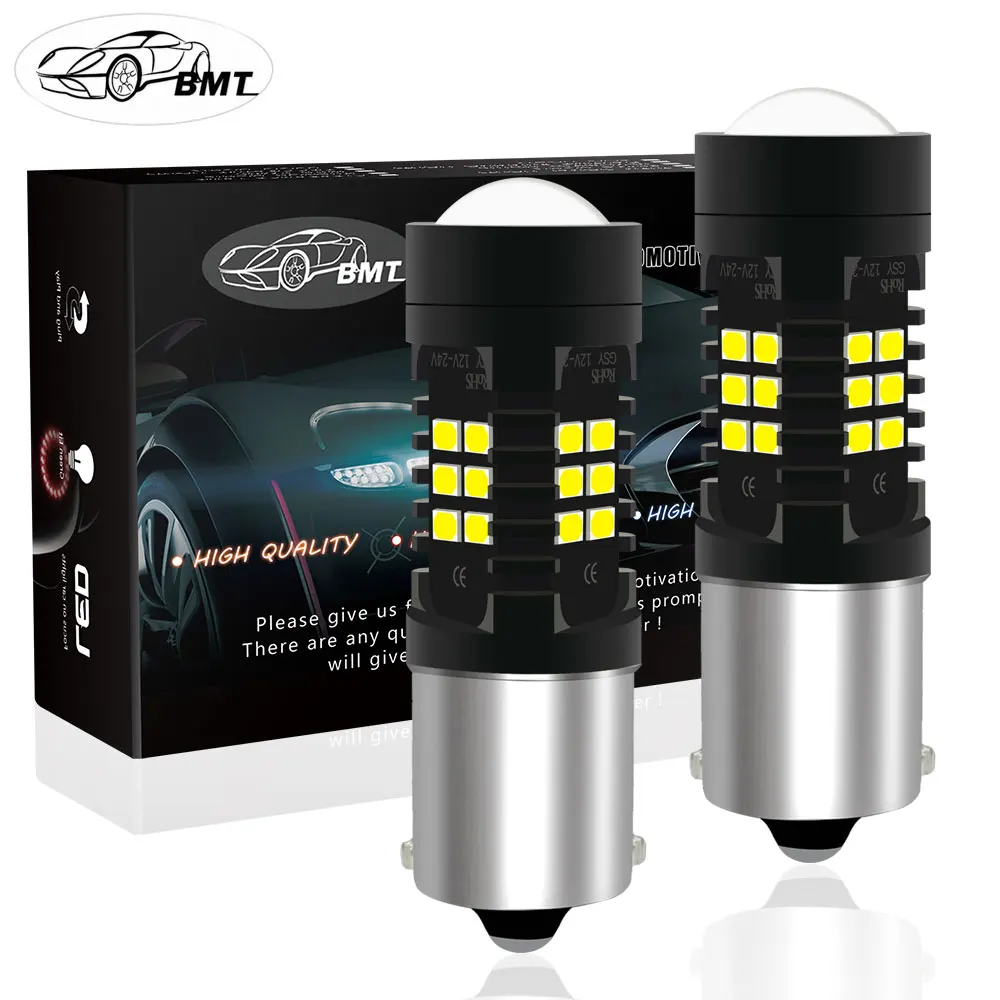 BMT 1156 BA15S P21W P21 светодиодный лампы R5W R10W 21SMD Автомобильная Поворотная сигнальная лампа стоп-сигнал обратный конец автомобильная лампа 12V светодиодный; цвета белый, желтый, красный