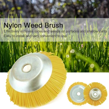 

Rust Removal Wheel Mechinery Industrial Grass Nylon Wire Lawn Mower Bowl Type Weed Brush Durable Cutter Tool Trimmer Head Garden