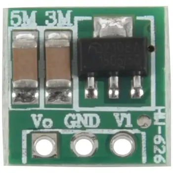 

New 0.9-5V To 5V DC-DC Step-Up Power Module Voltage Boost Converter Board 1.5V 1.8V 2.5V 3V 3.3V 3.7V 4.2V To 5V Green