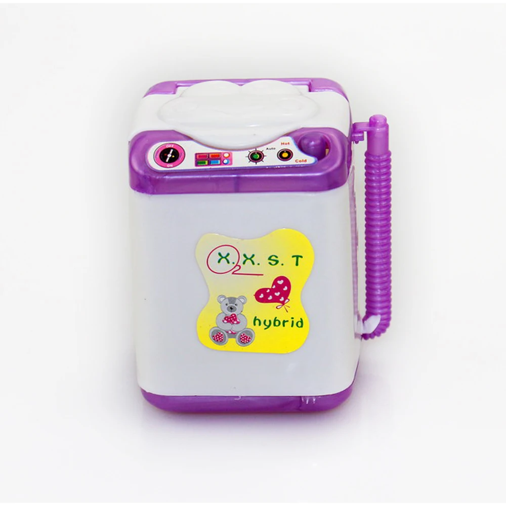 1PCS Furniture Washing Machine For 1/6 bjd BarbieDoll House Baby Toys Doll Accessories