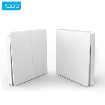 

Aqara Smart Switch Smart Home Light Remote Control ZiGBee wifi Wireless Key Wall Switch work for mijia Mi Home APP Hot