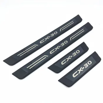 

High-quality stainless steel Plate Door Sill Welcome Pedal Car Styling Accessories for Mazda cx-30 cx30 2020 Car styling