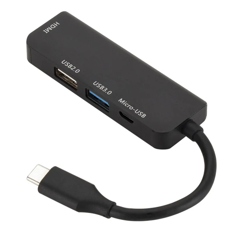 Концентратор type-C до 4K HDMI концентратор с 4K HDMI USB 3,0 Micro Usb порт для зарядки для MacBook Pro samsung Galaxy S8 huawei P20 Pro
