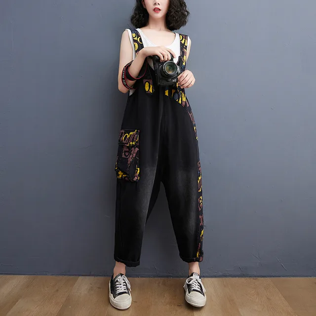 Denim Dungarees Jumpsuit 2
