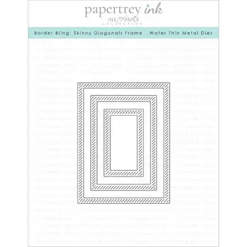 

2020 Metal Cutting dies 3pc slash frame cut Scrapbooking Paper Craft Handmade Card Punch Art Cutter Decorative