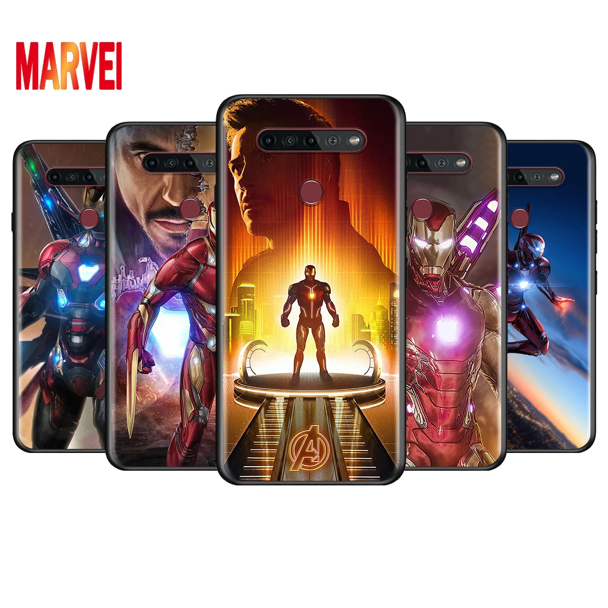Популярный крутой Железный человек для LG K92 K42 K22 K71 K61 K51S K41S K30 K20 2019 Q60 V60 V50 S V40 V30 G8S G8 X