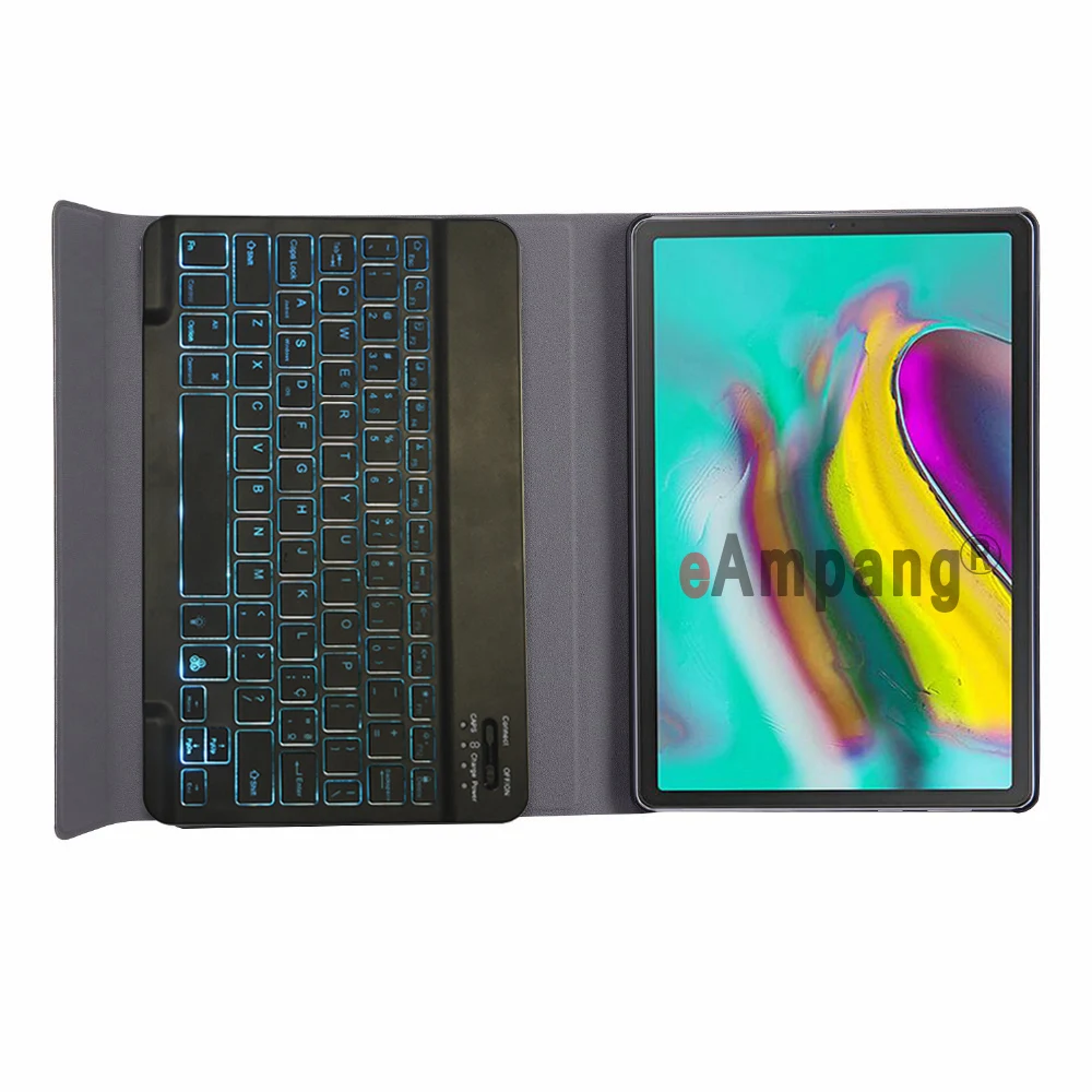 Backlit Portuguese Keyboard Case For Samsung Galaxy Tab A 8 8.0 10.1 2019 10.5 2018 SM T290 T295 P200 P205 T510 T515 T590 T595